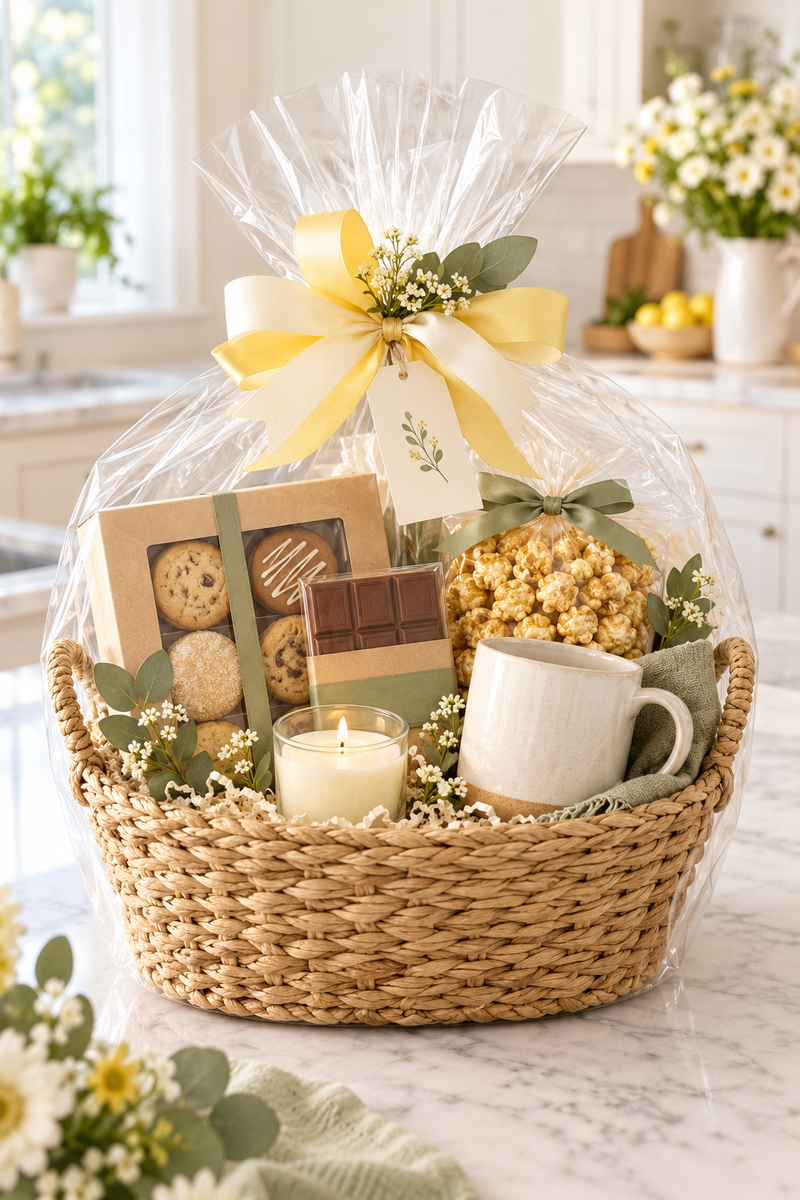 Birthday Brightness — gift basket by Gail's Sunshine Baskets